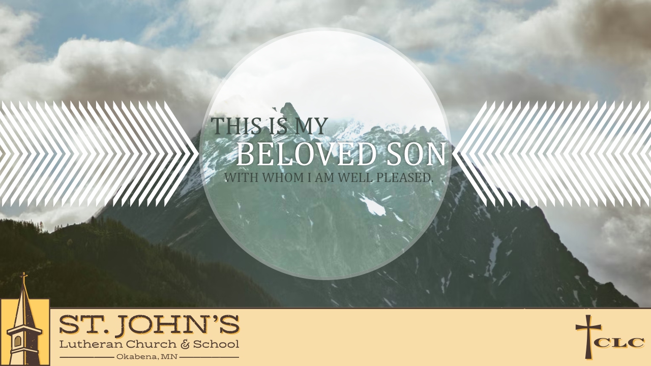 Transfiguration Service – February 15, 2026