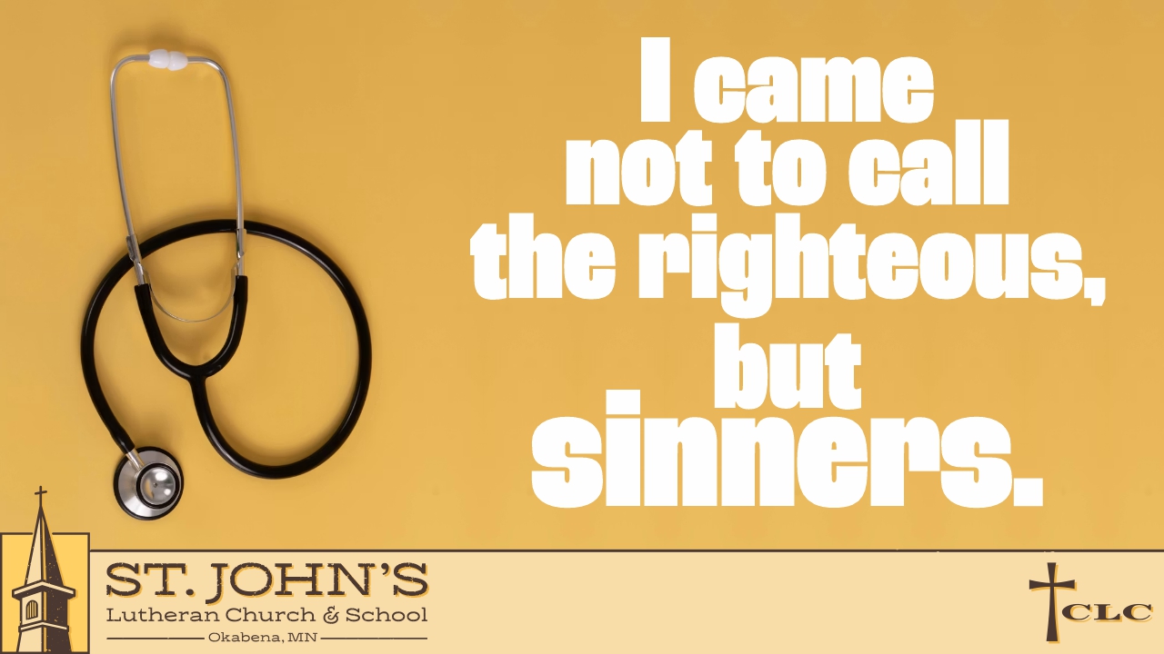 1st Sunday after Trinity Service – June 7, 2026